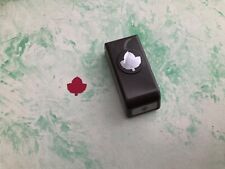 Stampin Up Small Autumn Winter LEAF Leaves Craft Card itty bitty Punch Cutter