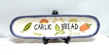 Rayware garlic bread plate italian 36cm long vgc