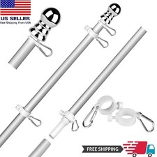 Tangle Free Spinning Flag Pole