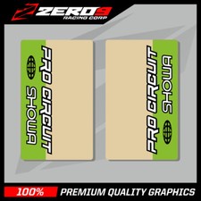 SHOWA UPPER FORK DECALS