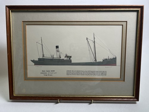 Framed maritime ship - maritime, c