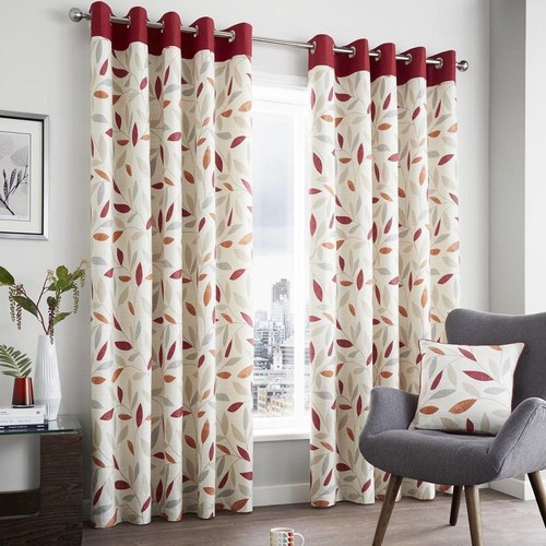 Fusion beechwood curtains - beechwood,