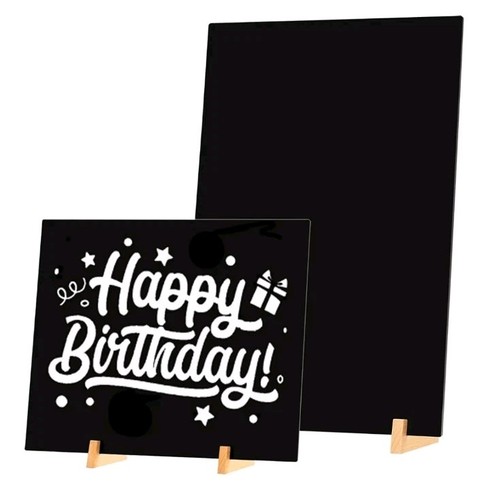 Chalkboard signs 2 pack - chalkboard,
