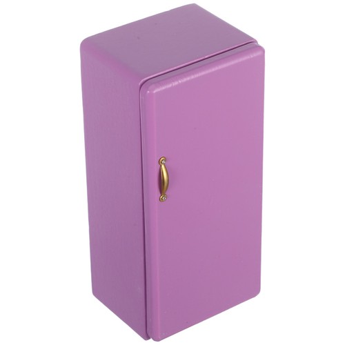 Wooden mini refrigerator toy - wooden,