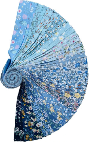 Jelly roll fabric - roll, 100%