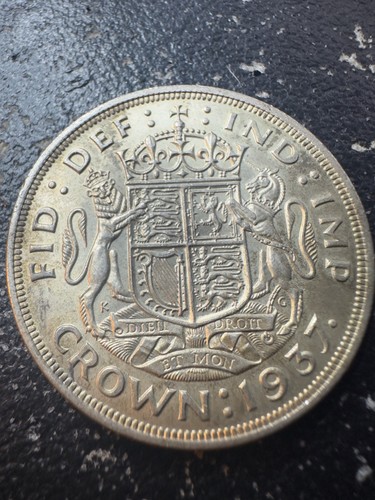 1937 george silver crown - 1937,