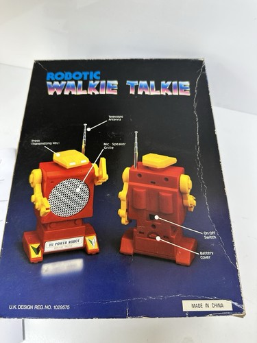 Vintage 80s space toy robots - 80s,