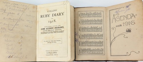 Ww1 diaries 5624 pte d - diaries,