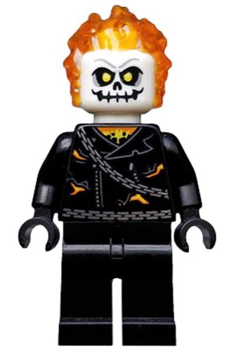 Lego ghost rider minifigure - lego,