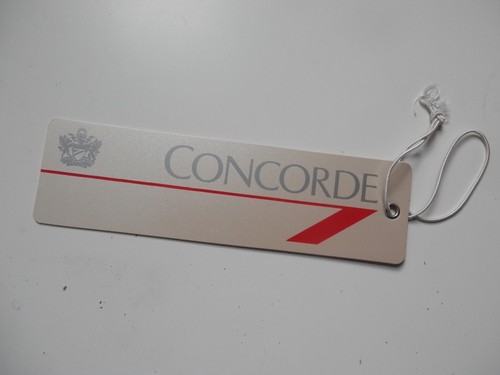 Concorde baggage tag - concorde, m199