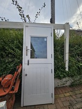 Stable Door Used In White Composite