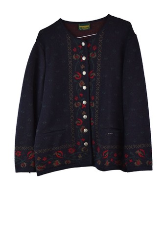Geiger blue knitwear cardigan - geiger,