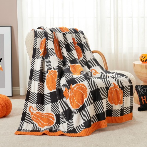 Snuggle sac pumpkin throw - sac,