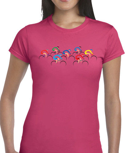 Racing peloton ladies shirt - peloton,
