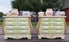 TWO (2) Wicker Dresser Pots