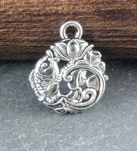 Pretty fish koi charms in - x,