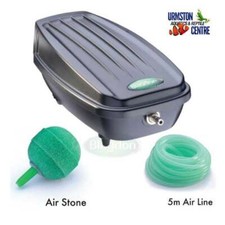 BLAGDON SINGLE OUTPUT POND OXYGENATOR KIT WEATHERPROOF AIR PUMP FISH AIRSTONE