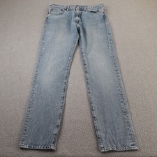 Levi's Mens Jeans 32x31 Blue 510 Premium Zip Regular Straight Denim W32 L31