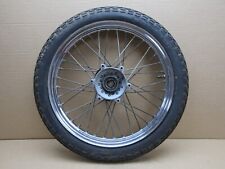 Honda CA Rebel 125 1997 12,234 miles front wheel spoked with tyre (11679)