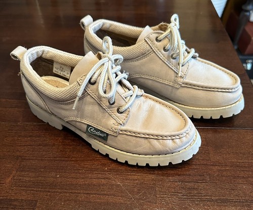 Vintage candies leather shoe - leather,