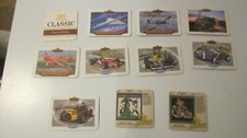 11 off, CASTELLA BEER MATS, Supermarine Spitfire, BAC Concorde, Spitfire, Set 3.
