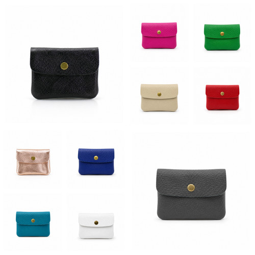 Ladies italian leather coin - leather,