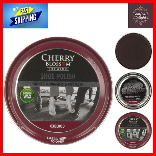 Oxblood shoe polish cream - oxblood, 50ml