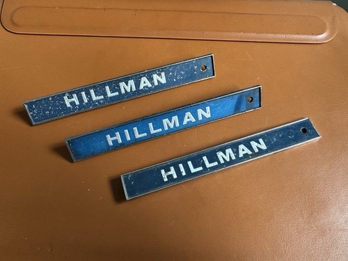 Hillman badge metal 72253700 - hillman,