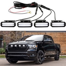 Smoked raptor drl - led, front