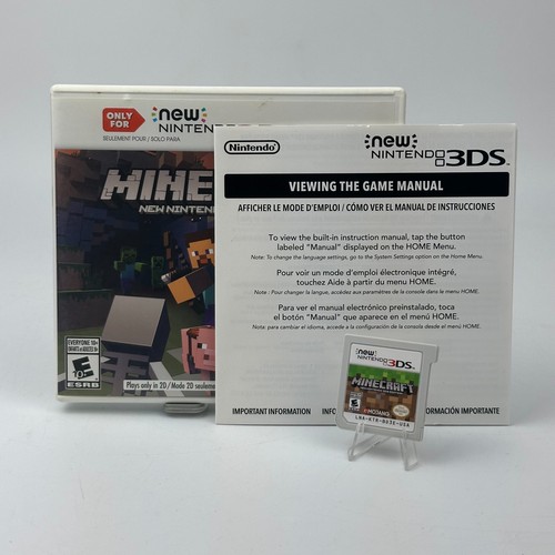 Minecraft new nintendo 3ds - nintendo,