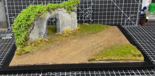 Small arched wall scene - arched,