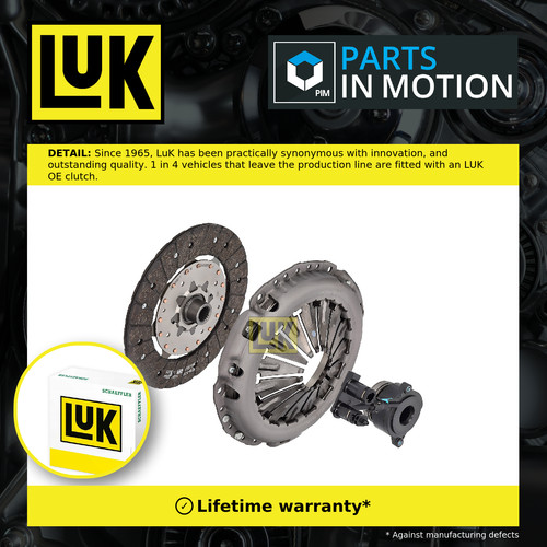Clutch kit 3pc - kit,