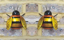 2- x busy bee Metal Bumble Bee