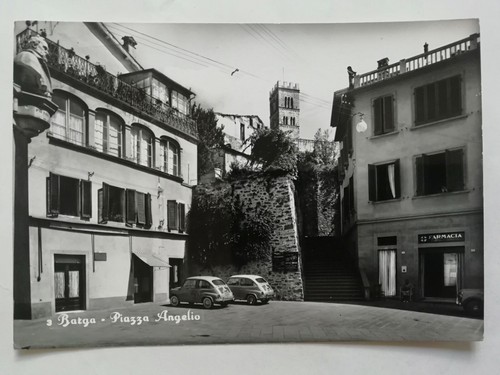 Barga piazza angelio - piazza,