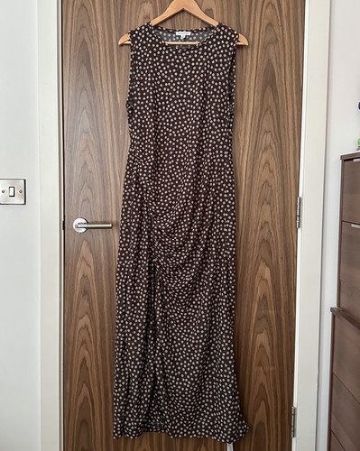 Topshop brown polka dot - brown,
