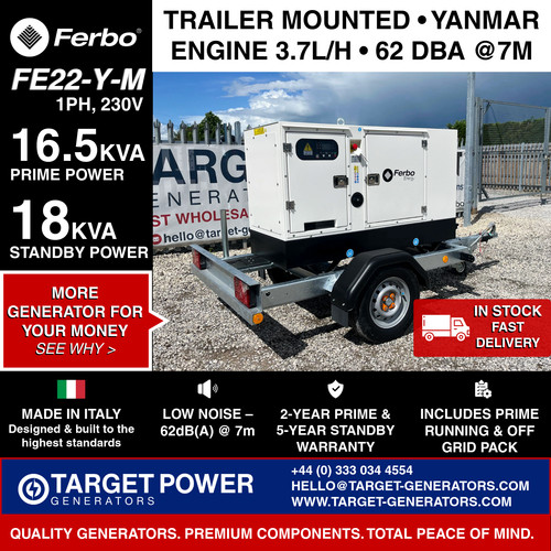 Yanmar 18kva mobile - yanmar,