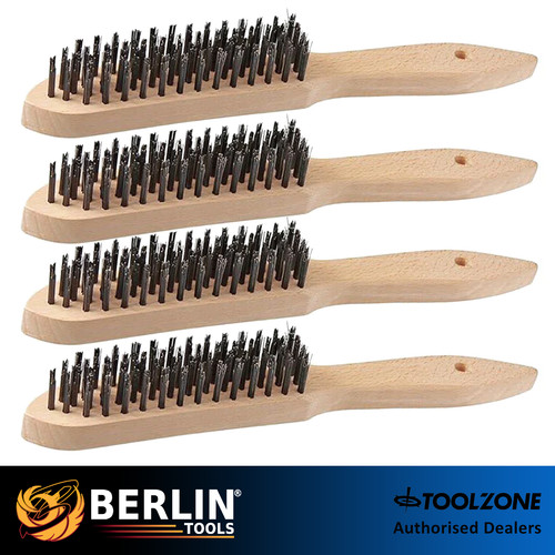 Wire brush row - brush, 4