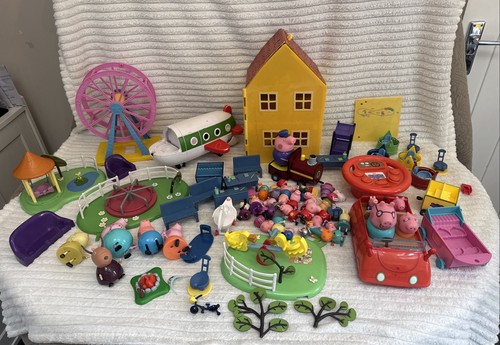 Peppa pig toy bundle many - pig,