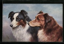 Artist postcard Carl Reichert