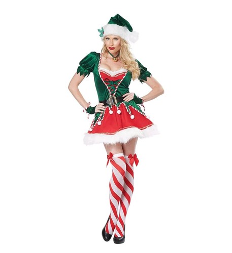Ladies elf costume christmas - elf,