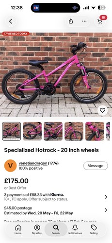 Specialized hotrock girls - hotrock,
