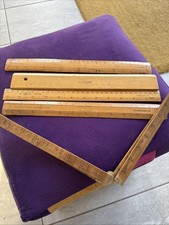 Vintage Wooden Rulers Codon