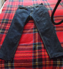 pair mens denim jeans in blue