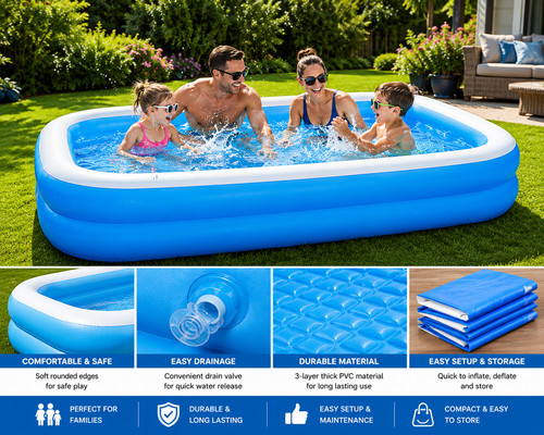 Summer 7ft rectangular - summer,