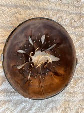 WW2 German Original helmet liner size 66 with aluminium chin strap bales 1940