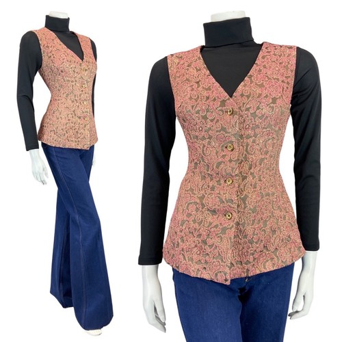 Vintage 60s 70s pink gold - 70s,