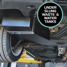Campervan Underslung Water / Waste Tank + Pump + Tank Gauge