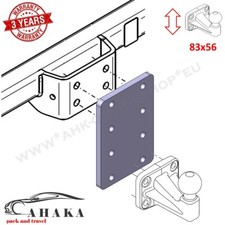 Towbar Towball Drop Plate