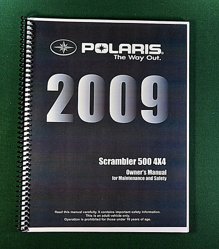 2009 polaris scrambler 500 - 2009,