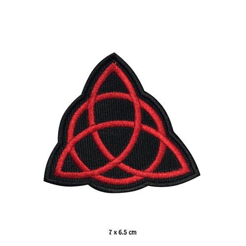 Triquetra viking logo - triquetra, iron/sew